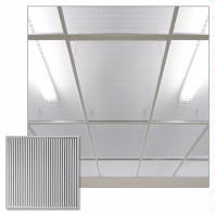 Polyline Clear Ceiling Tiles