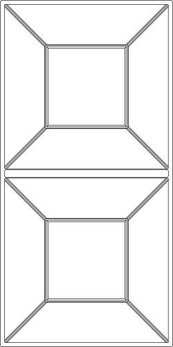 Convex Ceiling Panels Merlot