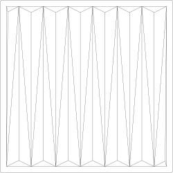 Dart Ceiling Tiles White