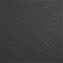 Diamond Plate Ceiling Tiles Random Gray