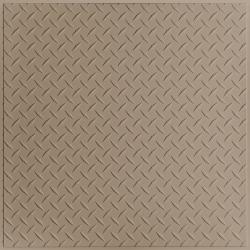 Diamond Plate Ceiling Tiles Bronze