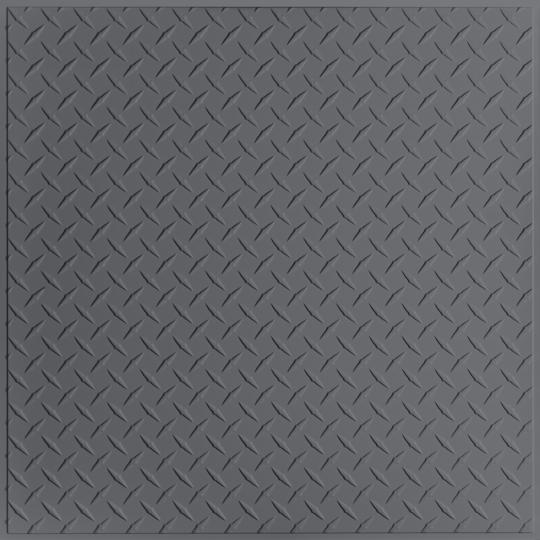 face Diamond Plate Ceiling Tiles