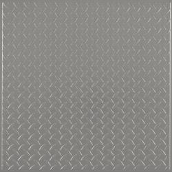 Diamond Plate Ceiling Tiles White