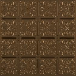 Fleur-de-lis Ceiling Tiles White