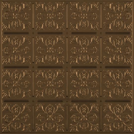 face Fleur-de-lis Ceiling Tiles