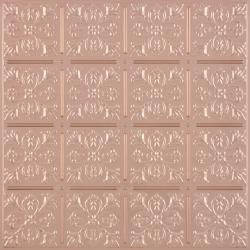 Fleur-de-lis Ceiling Tiles White