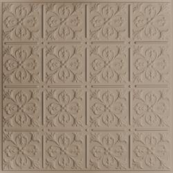 Fleur-de-lis Ceiling Tiles Black