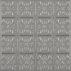 Fleur-de-lis Ceiling Tiles White