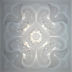 Florentine Ceiling Tiles White