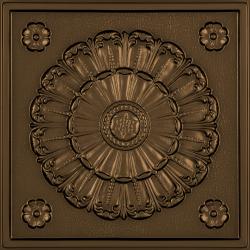 Medallion Ceiling Tiles White