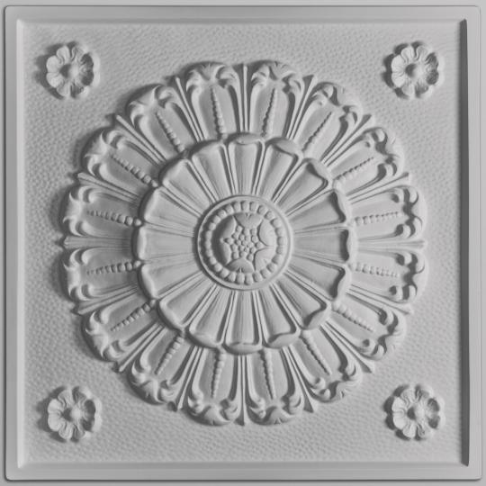 face Medallion Ceiling Tiles