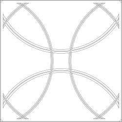 Orb Ceiling Tiles White