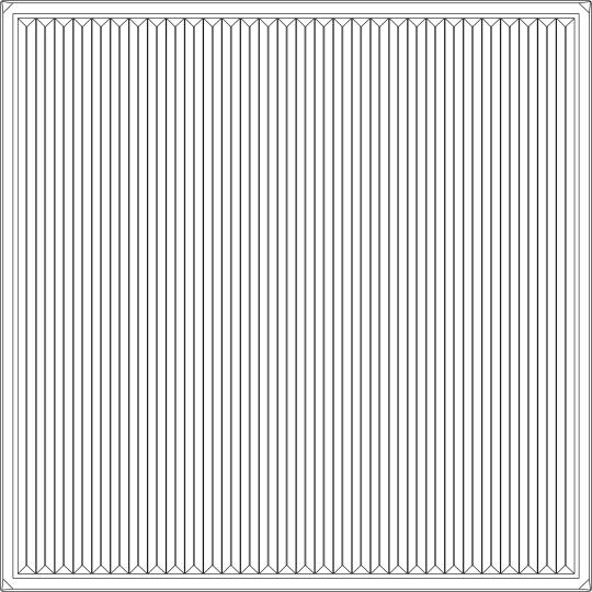 face Polyline Ceiling Tiles
