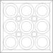 Roman Circle Ceiling Tiles