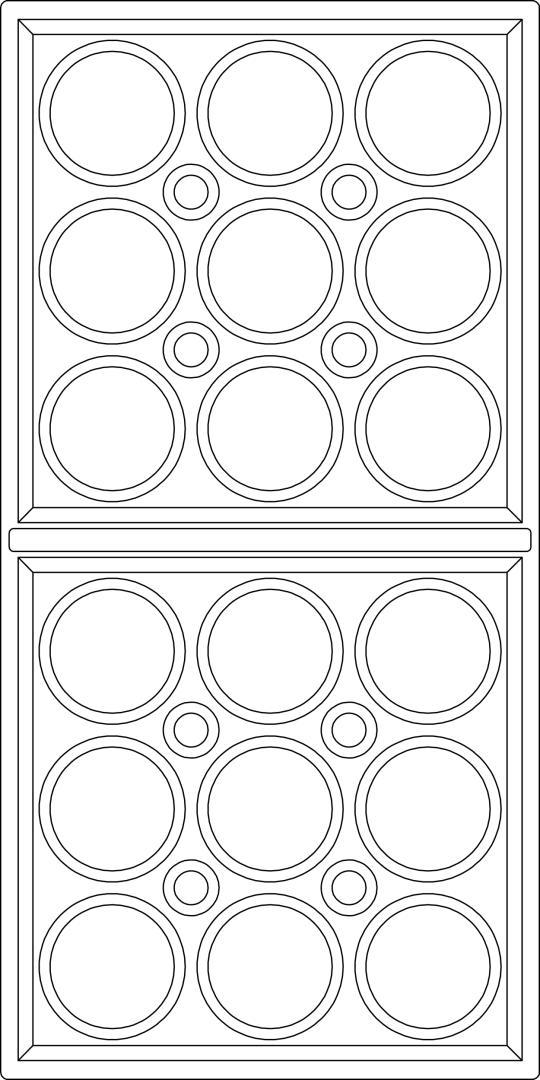 face Roman Circle Ceiling Panels