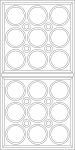 Roman Circle Ceiling Panels