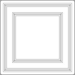 Stratford Ceiling Tiles White