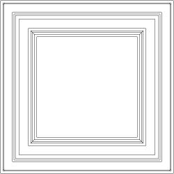 Westminster Ceiling Tiles White