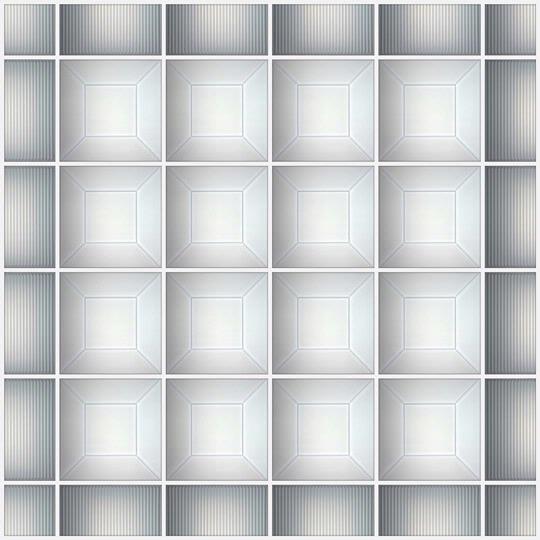 Convex Translucent Ceiling Tiles