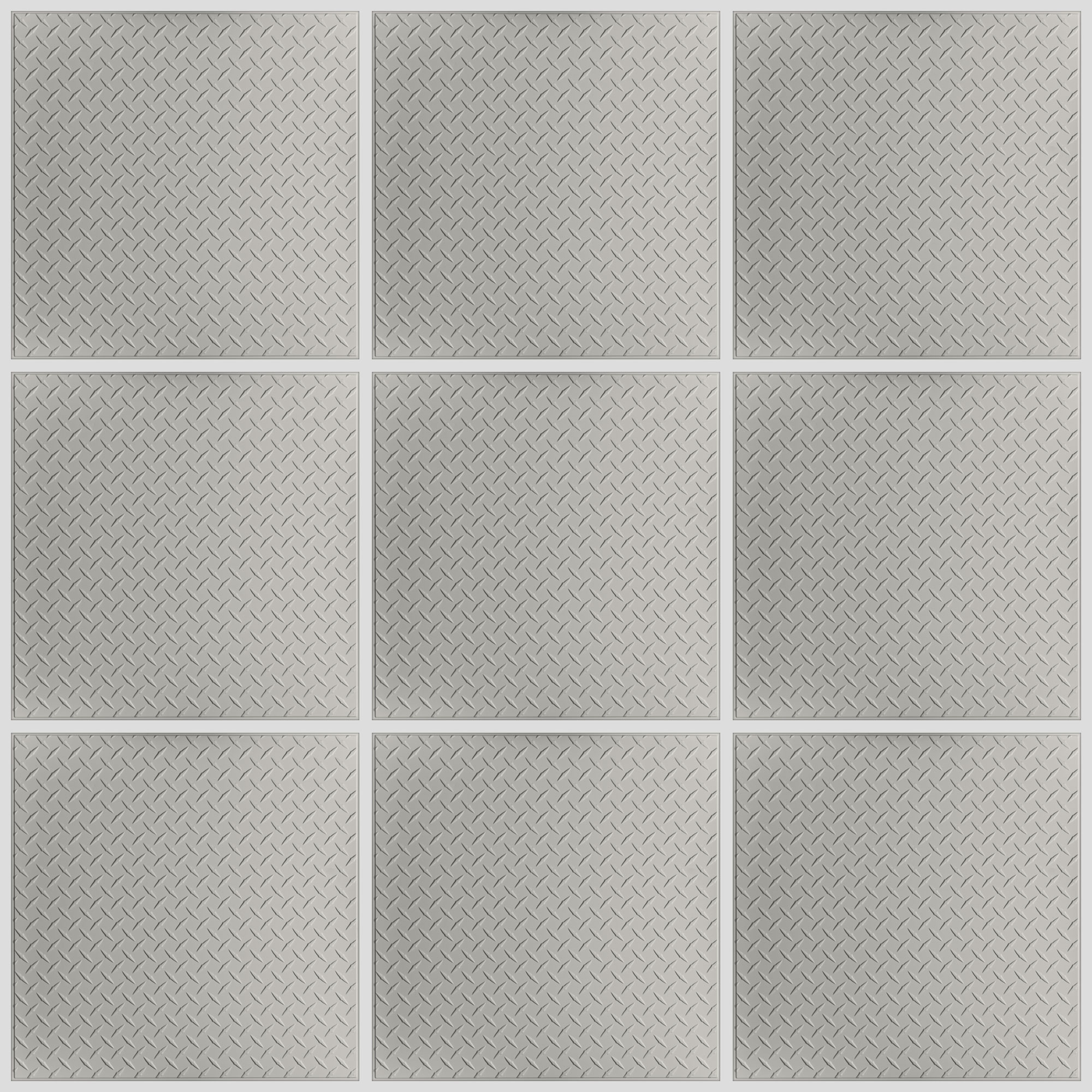 Diamond Plate Ceiling Tiles