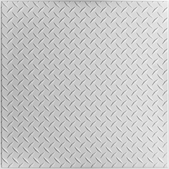 face Diamond Plate Ceiling Tiles