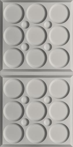 Roman Circle Ceiling Panels Latte