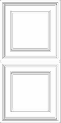 Stratford Ceiling Panels White