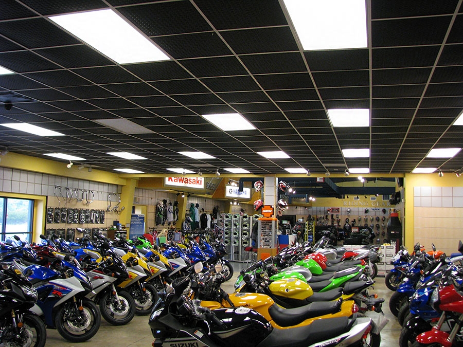 Motorcycle Showroom - Ceilume