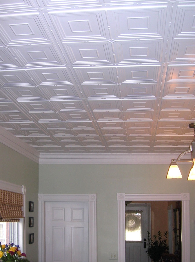 Custom Kitchen Ceiling Ceilume, Ceiling Tile Trim Molding