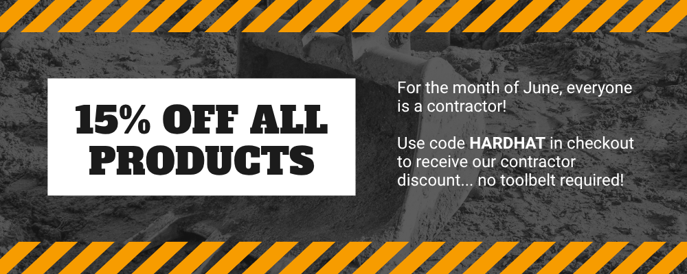 Contractor discount in June!