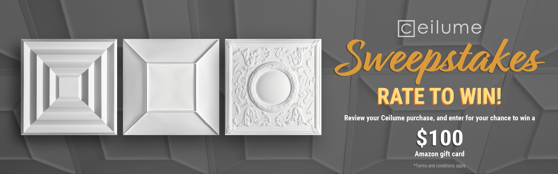 Write a review and win!