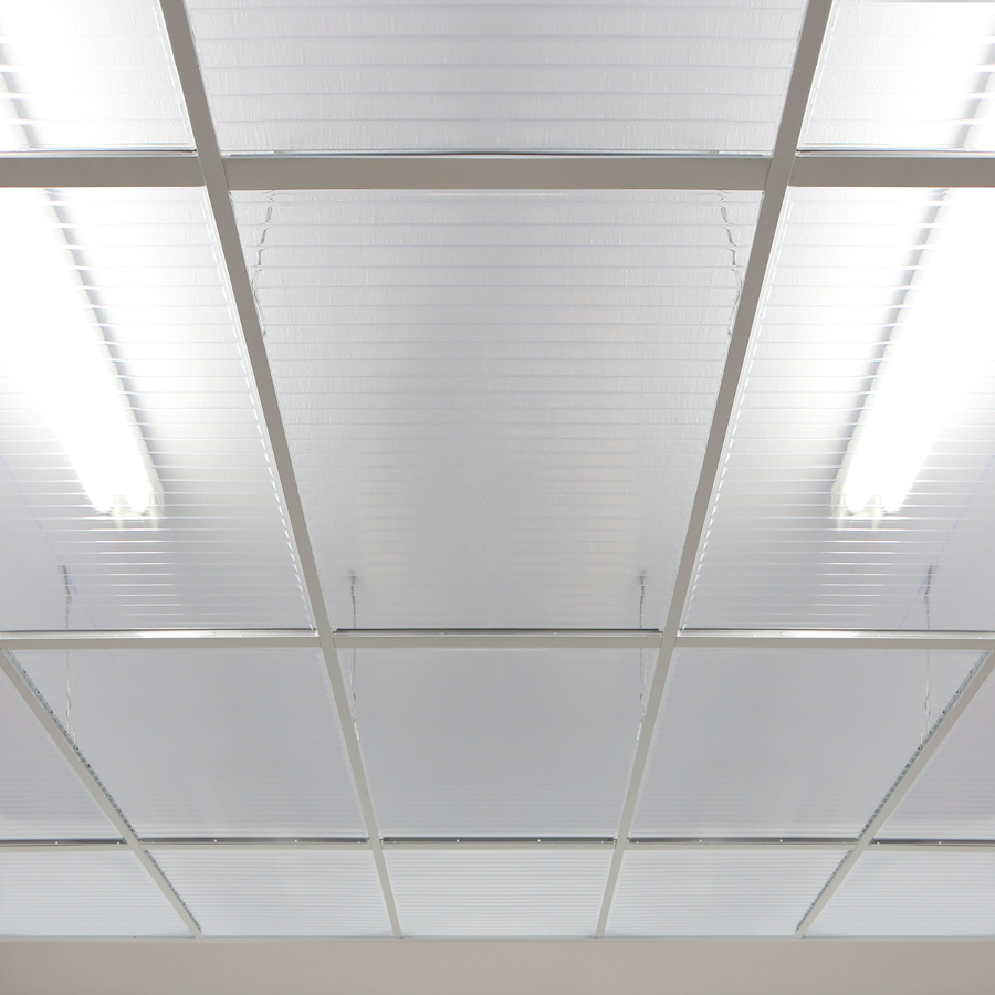 clear ceiling light panels