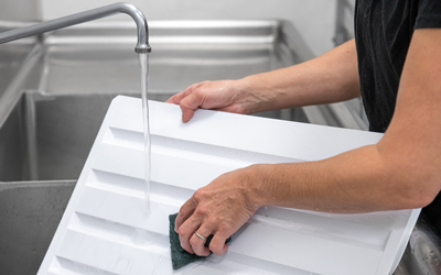 Washing Ceiling Tiles